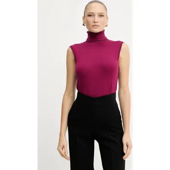 Dámská vesta Vesta Silvian Heach WARMI GPA25037LU růžová 43X, vel. S