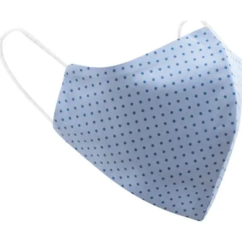 Měřič tělesných funkcí Ochranná bavlněná rouška Belisima světle modrá