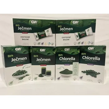 Doplněk stravy Chlorella GW 3+1 zdarma, cena za kus 900 Kč - Green Ways