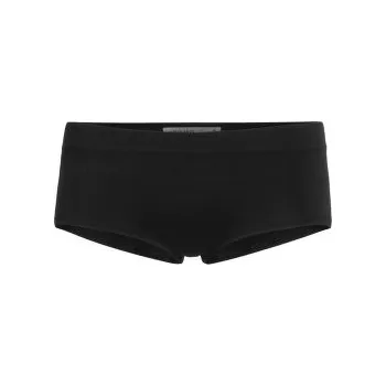 Icebreaker Anatomica Seamless Sport Hipkini Women Black černá XS
