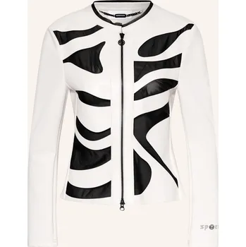 Dámský blejzr Sportalm Dámská Bunda Z Kombinace Materiálů, krémová / černá, 40