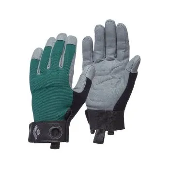 Horolezecké rukavice Black Diamond Crag Gloves Women Raging Sea zelená M
