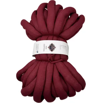 Příze Příze na pletení rukama Maxi-Cotton Wine Red
