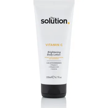 Tělové mléko The Solution Brightening Body Lotion Rozjasňující tělové mléko s vitamínem C, 200 ml
