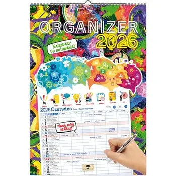 Kalendář Kalendarz 2026 A3 ścienny jednostronny organizer