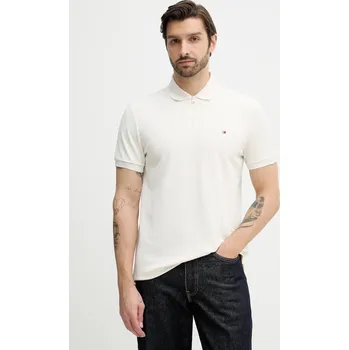 Pánská móda Polo tričko Tommy Hilfiger MW0MW41773 béžová 01X, vel. XL