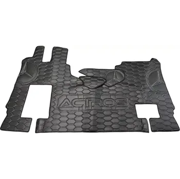 Ochranný autopotah Podlaha Mercedes Actros MP4 a MP5 - černá, béžové prošívání