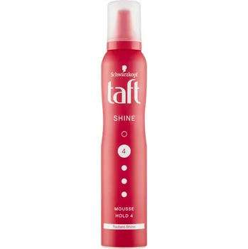 Stylingový přípravek Taft Shine, pěnové tužidlo s mega silnou fixací, síla fixace 4, 200 ml