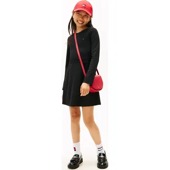 Dívčí šaty Dívčí šaty Tommy Hilfiger KG0KG08934.104.122.PPY2 černá 99X, vel. 110