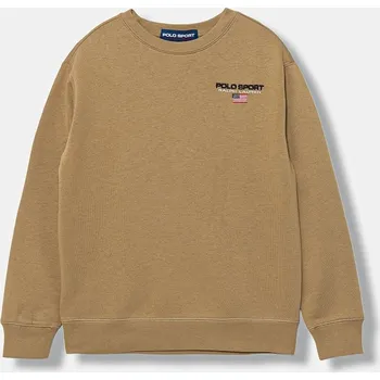 Chlapecká mikina Dětská mikina Polo Ralph Lauren 323962116006 béžová 80X, vel. 163-174
