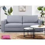 Rozkládací pohovka Cento, světle šedá látka