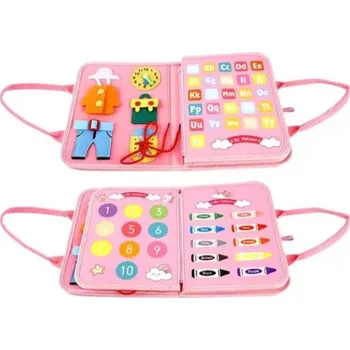 Hračka pro nejmenší Rappa 2Kids Toys Senzorická kniha Jedonorožec