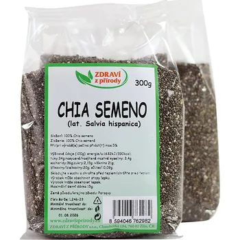 Sušená potravina Chia 300g ZP