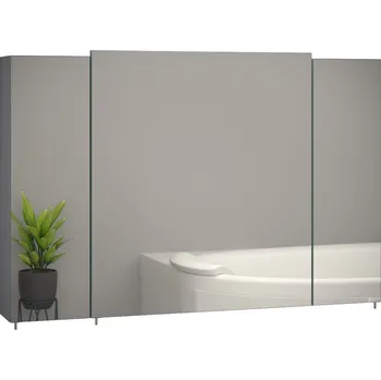 Zrcadlo Lavedo Everest 80 zrcadlová skříňka do koupelny s LED osvětlením