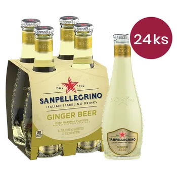 Limonáda Sanpellegrino Ginger Beer sklo 20cl - 24 ks