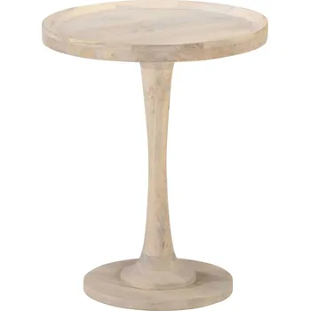 Konferenční stolek vidaXL Odkládací stolek Ø 60 x 75 cm masivní mangovníkové dřevo [320598]