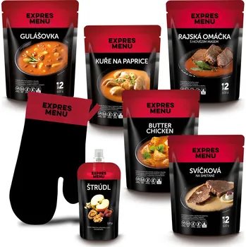 Hotové jídlo EXPRES MENU Výběr TOP dobrot klasik 3100 g