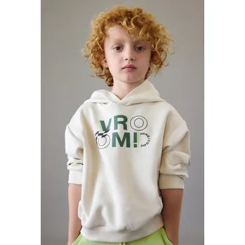 Chlapecká mikina Dětská mikina Mayoral 3435.5G.Mini.PPY2 béžová 12X, vel. 110