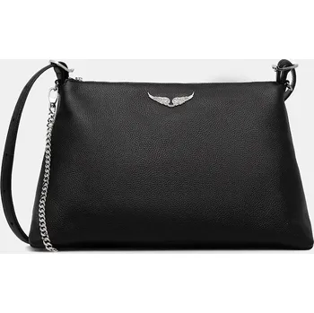 Kabelka Kožená kabelka ZADIG&VOLTAIRE LWBA04310 černá 99X, vel. ONE SIZE