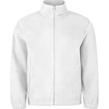 Pánská mikina Fleecová unisex mikina Blatana - bílá: L