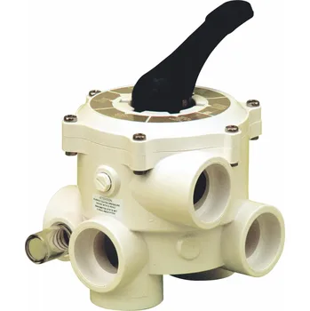 Bazénová filtrace VÁGNER POOL Ventil SIDE – 6-ti cestný ventil – III vývody 11/2“ (Praher) vp-212331