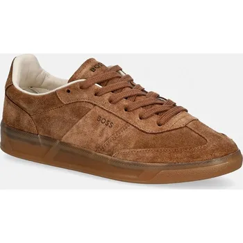 Pánské tenisky Semišové tenisky BOSS Brenta 50536645.228 hnědá 82X, EUR 37