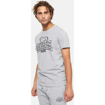 Pánské triko Lonsdale Lonsdale šedá 2001426