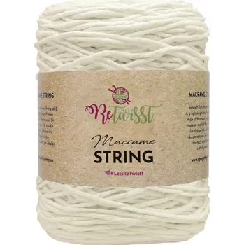 Příze ReTwisst Macrame String 3 mm 07 slonová kost