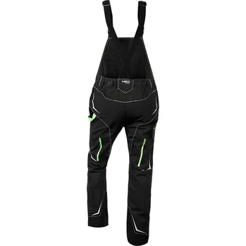 montérky Pracovní kalhoty s laclem PREMIUM PRO - NEO Tools: 2XL