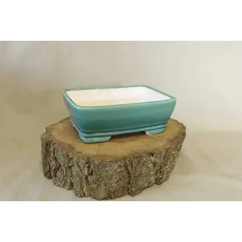 Květináč Yixing keramická miska 17x13x5,8cm Barva: Bílá