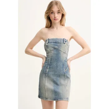 Dámské šaty Džínové šaty Miss Sixty 6S1DJ57700 modrá 55J, vel. S