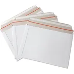 Kartonová obálka 250x353mm BÍLÁ (balení 100 ks)