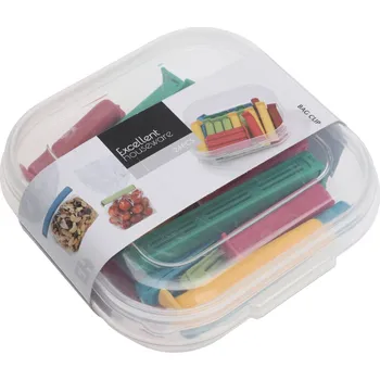 Příbor EH Excellent Houseware Spony na sáčky, sada 24 ks,