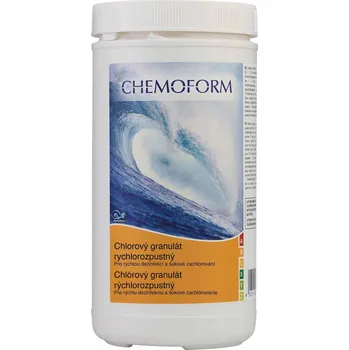 Bazénová chemie VÁGNER POOL Chlórový granulát rychlorozpustný 1 kg vp-911050100
