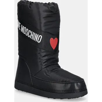 Dámská zimní obuv Sněhule Love Moschino JA24032G0NISA000 černá 99X, EUR 41/42