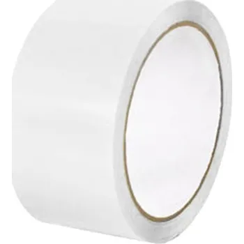 Lepicí páska CleverPack Lepicí páska Akryl BÍLÁ 48mm x 66m