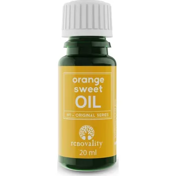 Vonný olej Renovality Orange sweet 100% esenciální olej 20 ml
