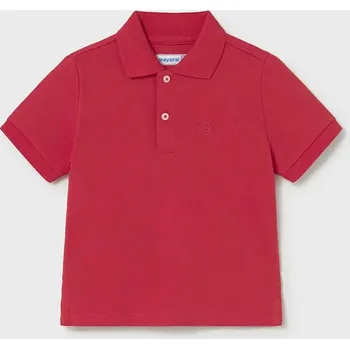 Chlapecké tričko Dětská bavlněná polokošile Mayoral 102.3E.Baby.PPY2 červená 33X, vel. 86