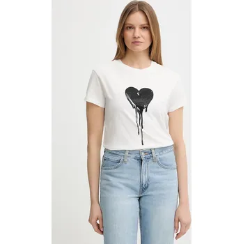 Pánské tričko Bavlněné tričko ZADIG&VOLTAIRE JWTS02858 bílá 00X, vel. S