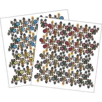 Příslušenství k deskovým hrám MeepleStickers Samolepky pro Loooď