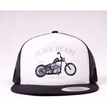 Kšiltovka Kšiltovka BLACK HEART BOBBER WHT