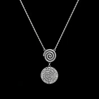 Náhrdelník Náhrdelník „Mystická spirála“ z chirurgické oceli č. 1893