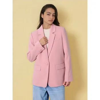 Dámské sako Sinsay - Sako s příměsí viskózy - růžová - 442GY-30M - 442GY-30M-L