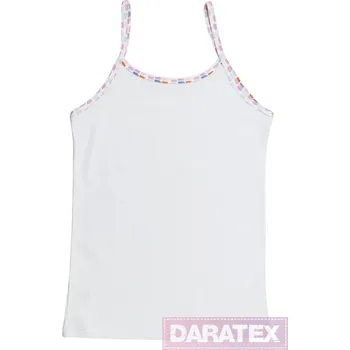 Dívčí oblečení EMY bimba dívčí tílko SS748 bílá