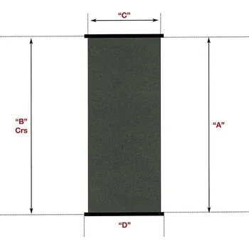 Ohřev bazénu VÁGNER POOL Solární kolektor SC 1,2 m x 2 m -- plocha 2,4 m2 vp-56020100