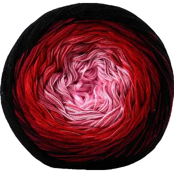 Příze ReTwisst Filars Soft Cake 9015 světle růžová, starofialová, červená, burgundy, černá
