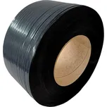 PP vázací páska ČERNÁ 10 x 0,55mm dutinka 200 návin 3500m