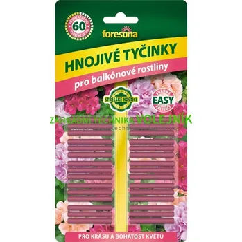 Hnojivo Hnojivé tyčinky pro balkónové rostliny hnojivo