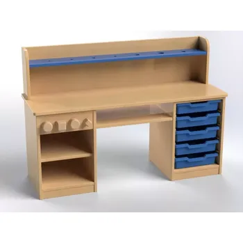 Dílenský stůl Pracovní ponk s 5 zásuvkami N1