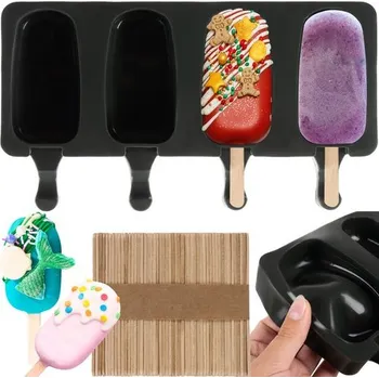 Elektrický lapač Silikonová forma na nanuky + 50 tyček